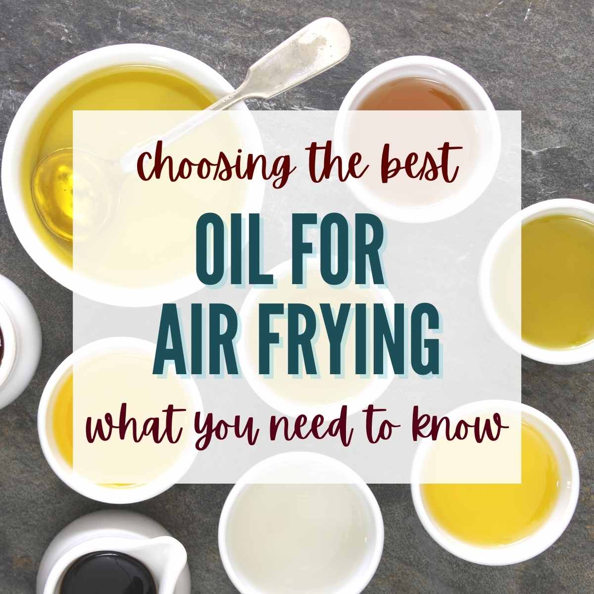 Best Oil for Air Fryers